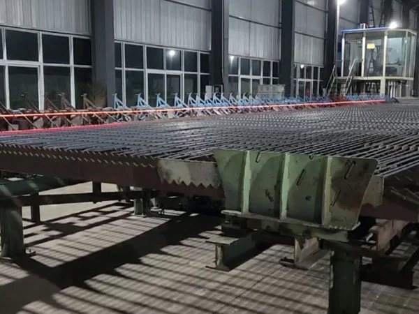 Cold Bed Steel Installation